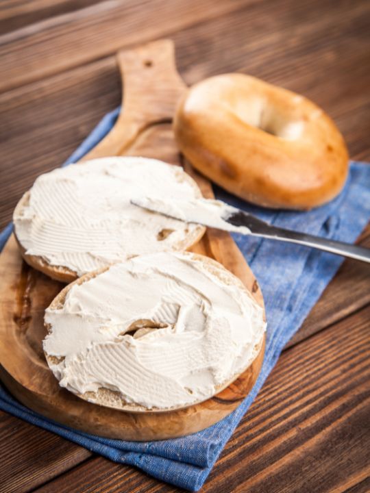 Everything Bagel and Cream Cheese