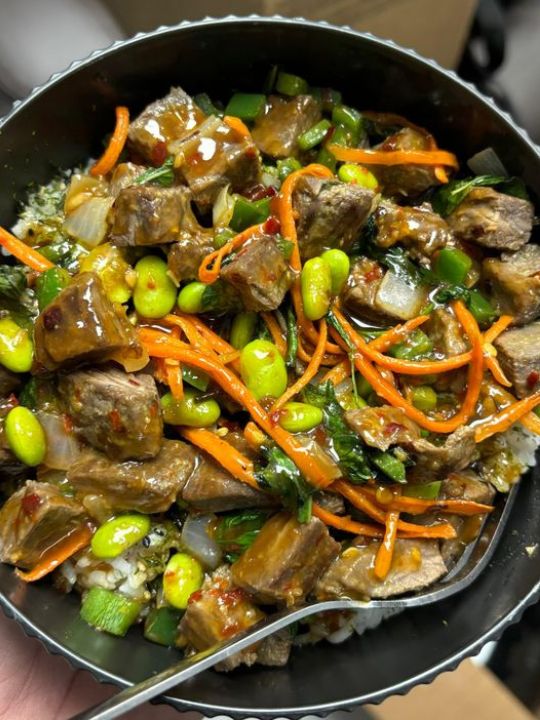 Tsao’s Steak Rice Bowl