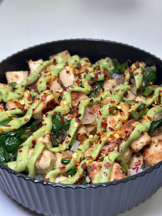 Spicy Chicken Rice Bowl